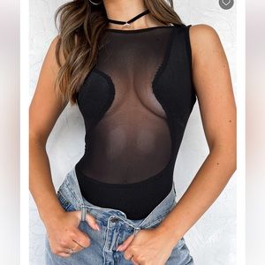 White fox wild for the night body suit